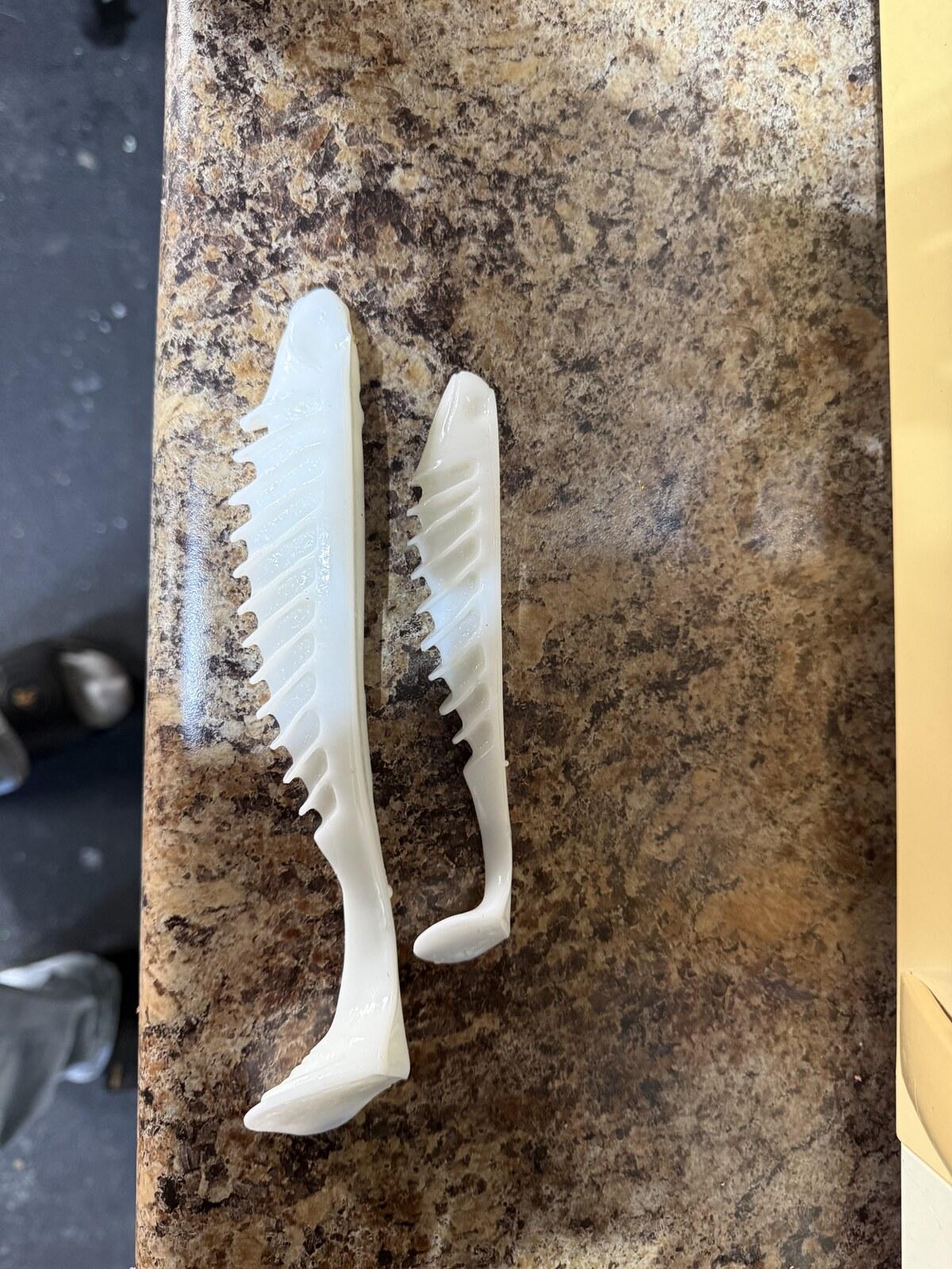 6" Ribbed Swim Bait